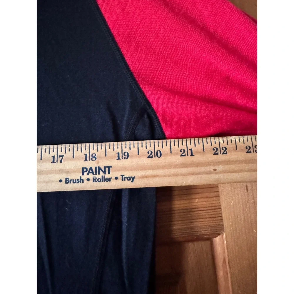 Mountain Warehouse Extreme Quarter Zip L Black Red Merino Base Layer Gorpcore
